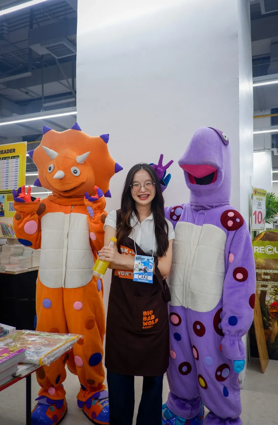 บรรยากาศการทำงานที่งาน Big Bad Wolf